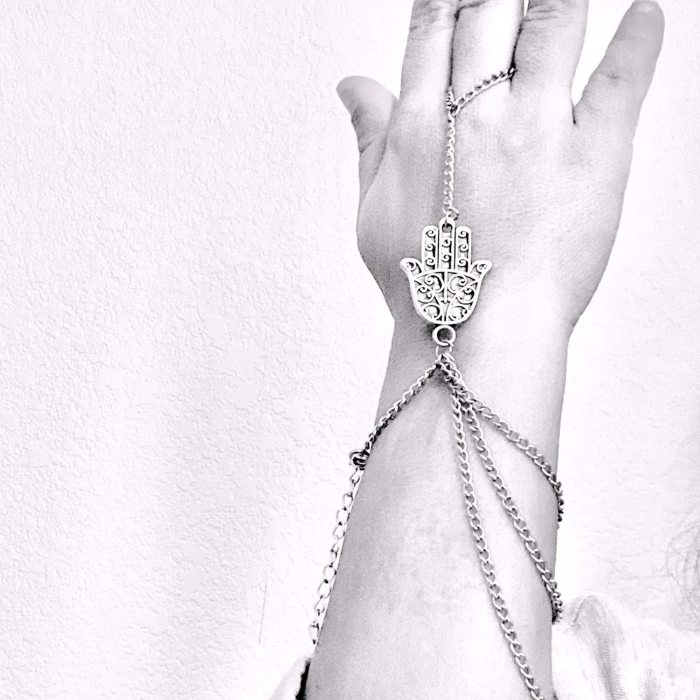 Hamsa Bracelet Ring Harness or  2/30 Jewellery